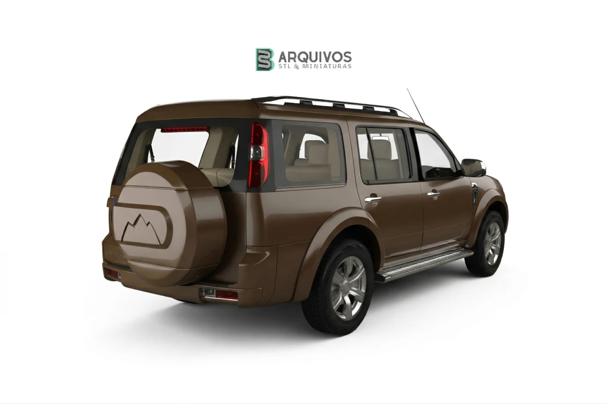 Modelo 3D STL - Ford Everest 2012 — foto 2